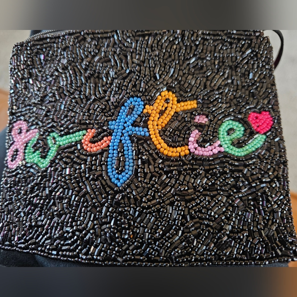 Swiftie Beaded Coin Card Wristlet